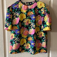 Нова разкошна цветна туники лятна блуза флорален десен , снимка 3 - Туники - 45130554