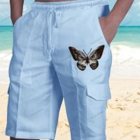 Мъжки къси карго панталони с много джобове, 15цвята , снимка 3 - Къси панталони - 45906493