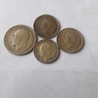 Стари сребърни монети Англия за колекция., снимка 2 - Нумизматика и бонистика - 45550835