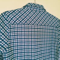FGZX Flannel Fleece Treking Shirt / XS-S* / топла мъжка поларена карирана риза / състояние: ново, снимка 6 - Екипировка - 44956596