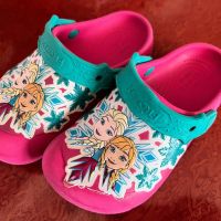 Детски чехли джапанки Крокс crocs Замръзналото кралство Елза Frozen, снимка 1 - Детски сандали и чехли - 45267180
