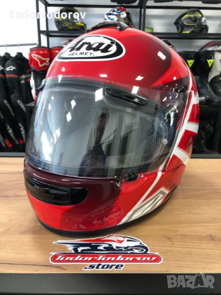 Мото Каска Arai Chaser-V размер M 57-58 топ цена, много запазена, снимка 1