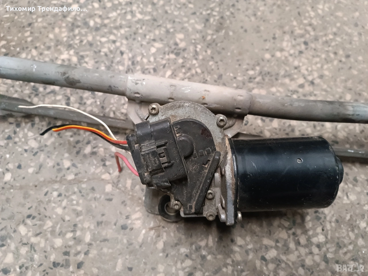 60511009 моторче с механизъм за чистачки за фиат стило 2003г 14020201-2, снимка 1