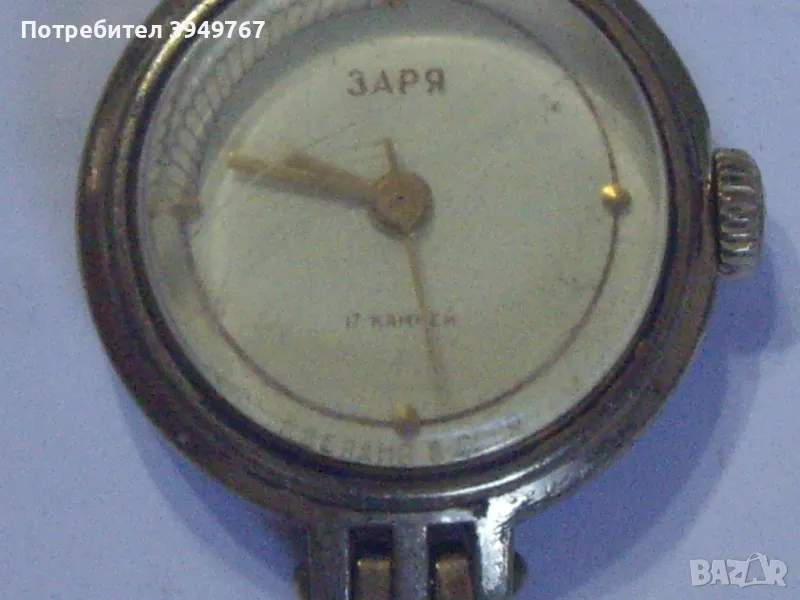 Стар позлатен дамски часовник, снимка 1