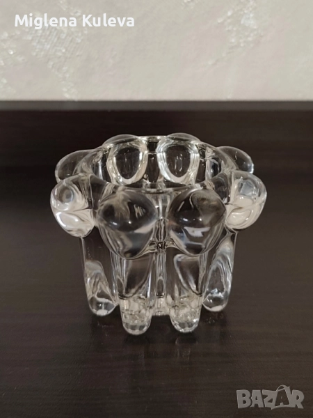 Кристален свещник "Reims" Франция. Цена 30 лв., снимка 1