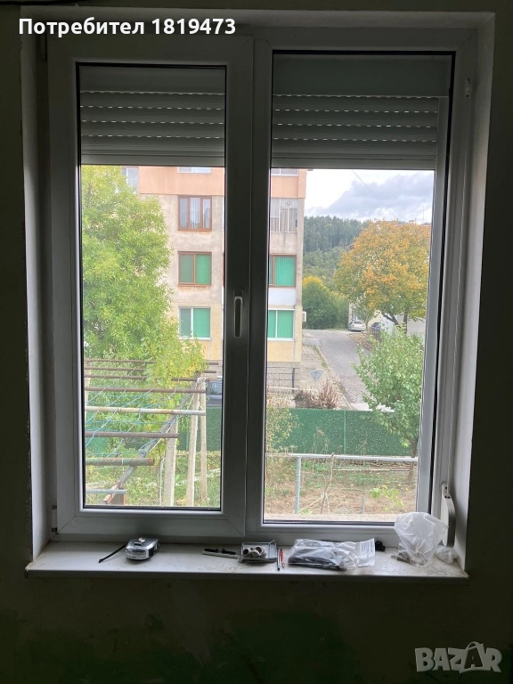 ПВЦ дограма с външни щори , снимка 1