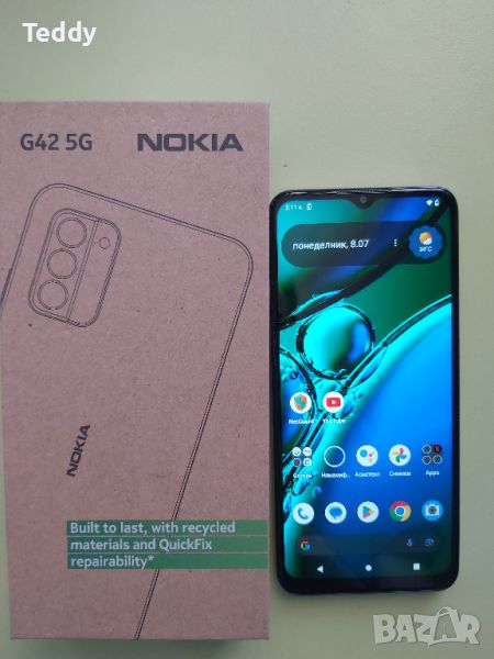 Nokia G42 5G 128GB 6GB RAM, снимка 1