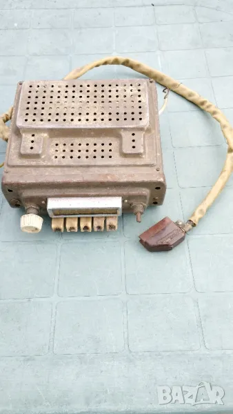 Лампово ретро авто радио А-18, снимка 1