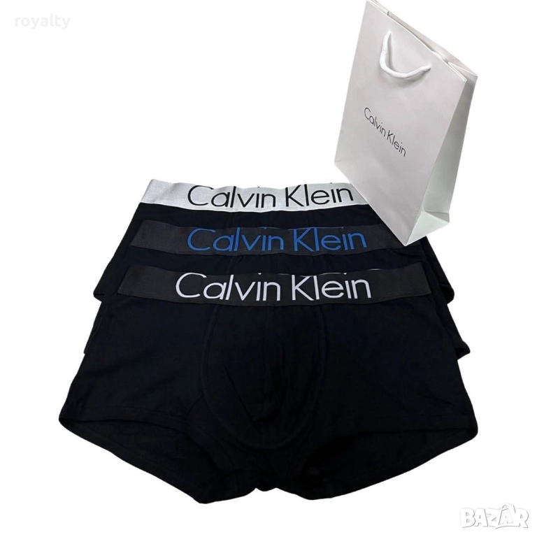 Calvin Klein Мъжки Боксерки 3 Бр. Различни Цветове , снимка 1