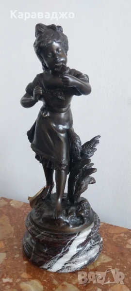 Бронзова Статуетка, снимка 1