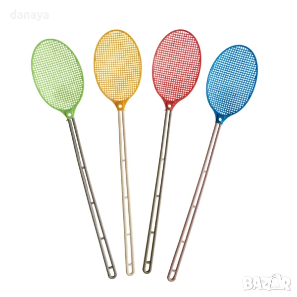 5963 Палка за мухи мухобойка, 53 см, снимка 1