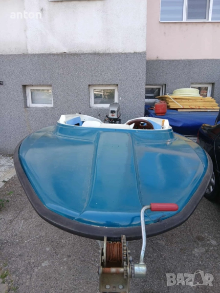 Продавам Моторна лодка Shakespeare Fibreglass със извънбордов двигател Mariner 4 конски сили двутакт, снимка 1