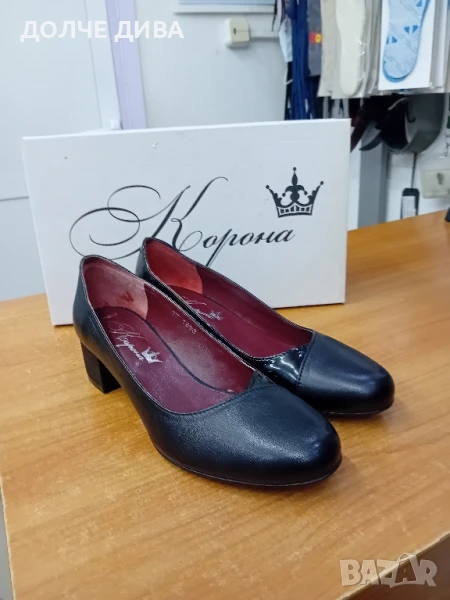 Намаление Дам.обувки м 1808 черни ест.кожа, снимка 1