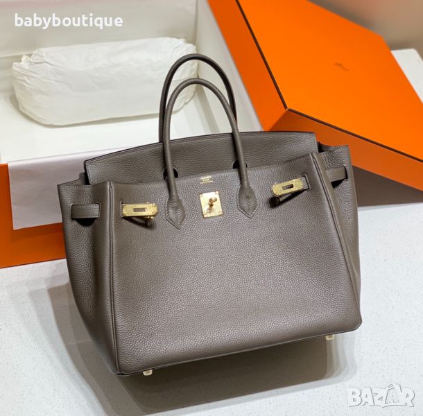 Hermes Birkin tinware gray, снимка 1