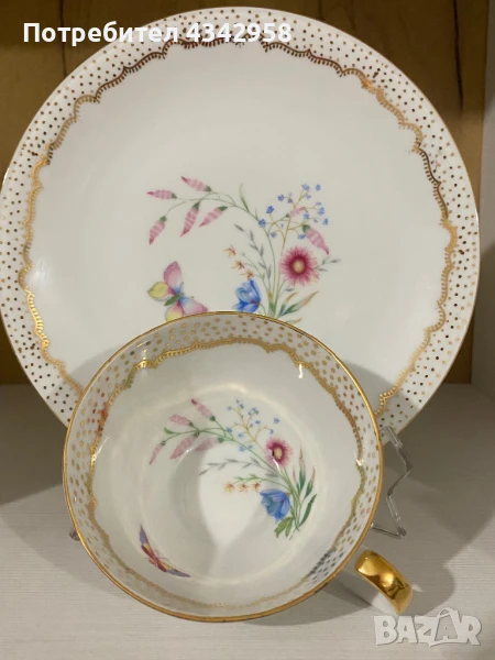 Сет за чай . Бавария. Порцелан., снимка 1