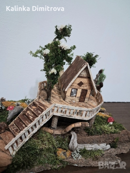 Ръчно изработена къщичка на дърво., снимка 1