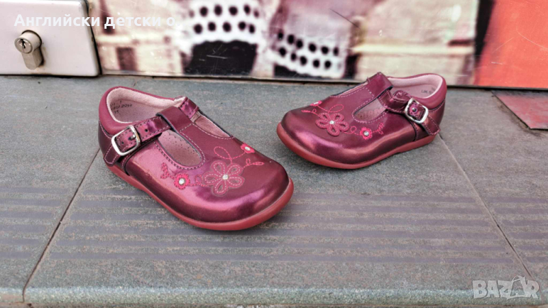 Английски детски обувки естествена кожа-START RITE , снимка 1