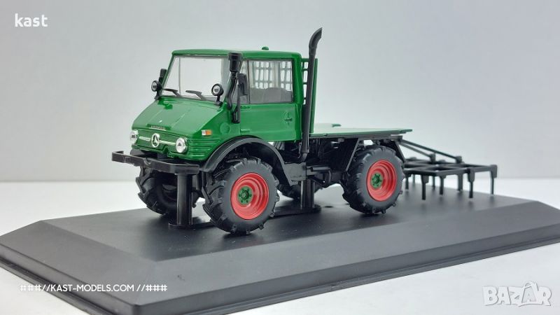 KAST-Models Умален модел на Mercedes Unimog Hachette 1/43, снимка 1