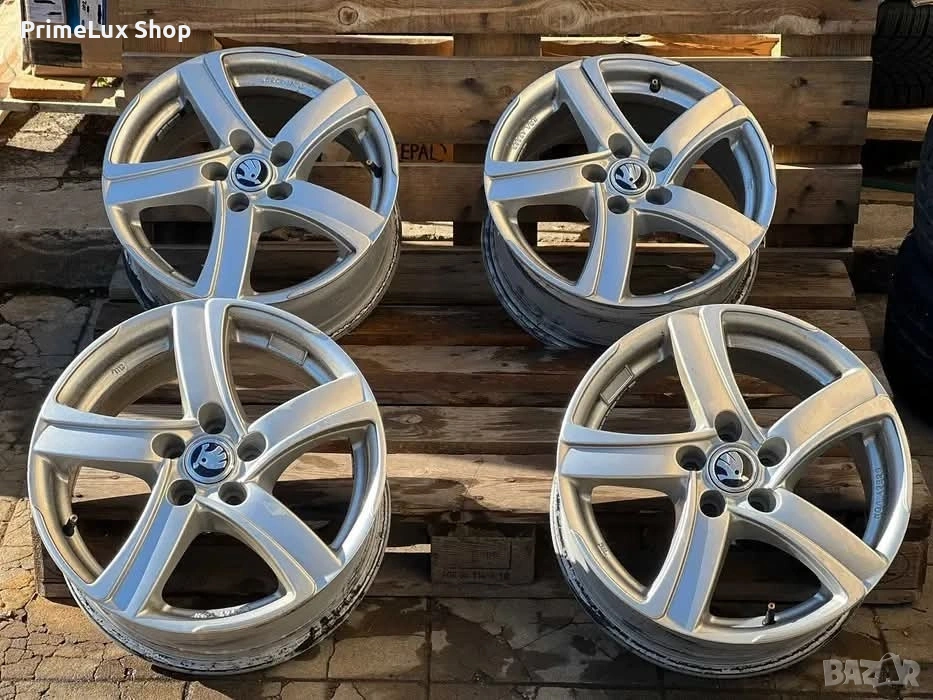 5х100 16 Цола Лети Джанти Skoda Fabia, снимка 1