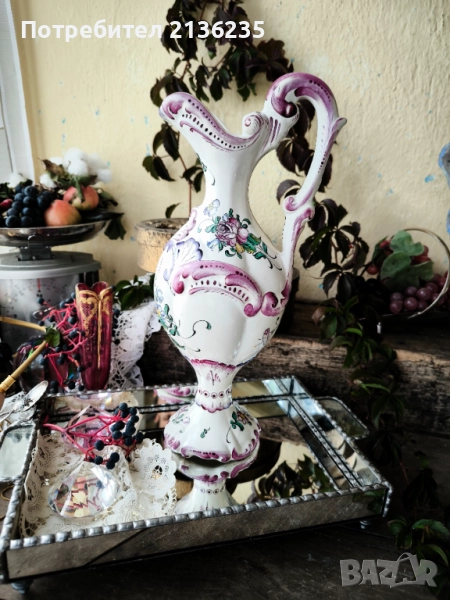 Порцеланова кана/ ваза, снимка 1