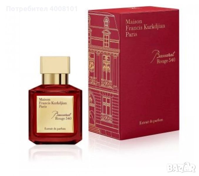 Maison Francis Kurkdjian Baccarat Rouge 540 Extrait De Parfum 70мл - Тестер - унисекс, снимка 1