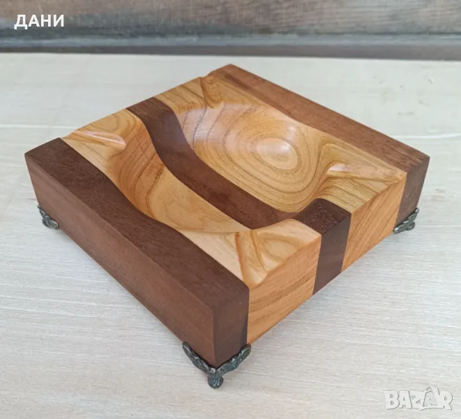 Пепелник от орех и череша , снимка 1