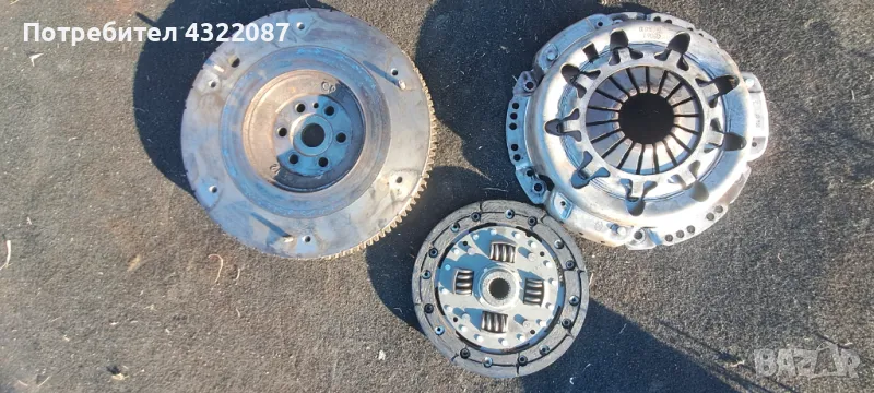 Съединител комплект с твърд маховик Nissan Micra k12 1.2 65к.с. 2009г, снимка 1