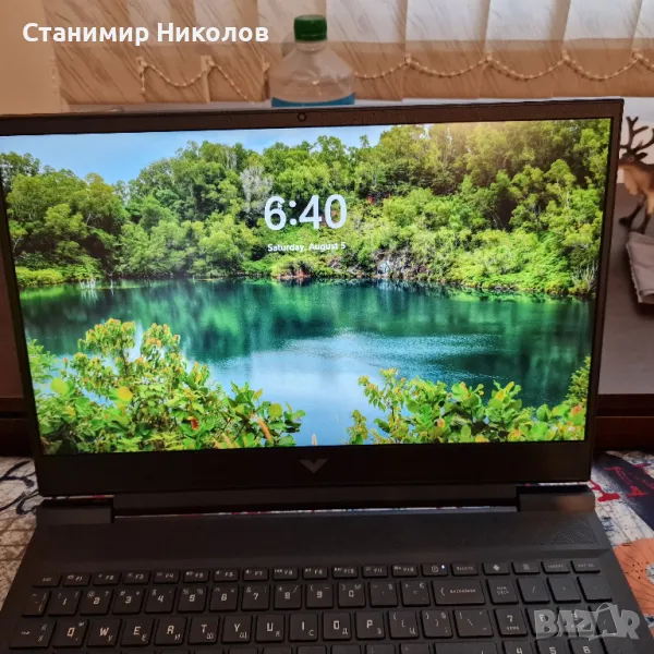 Лаптоп HP Victus 16-d1000nu цвят Mica Silver, снимка 1