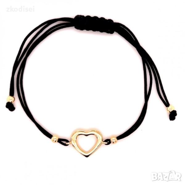 Златна регулируема гривна 1,0гр. 14кр. проба:585 модел:33632-6, снимка 1