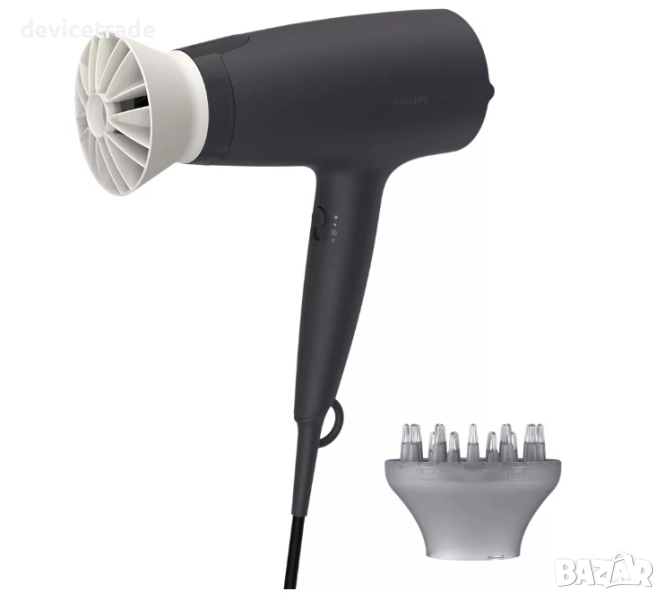 Сешоар Philips BHD302/30, 1600W, Аксесоар Thermo Protect, снимка 1