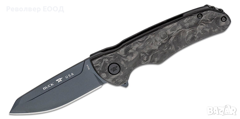 Нож Buck Knives 843 Sprint Ops Carbon Fiber 13439 - 0843CFS-B, снимка 1