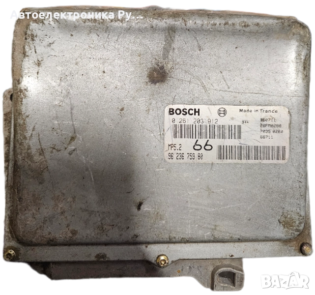 компютър PEUGEOT 306, CITROEN SAXO 1.6, BOSCH ,0 261 203 912, 0261203912, 96 236 759 80,, снимка 1