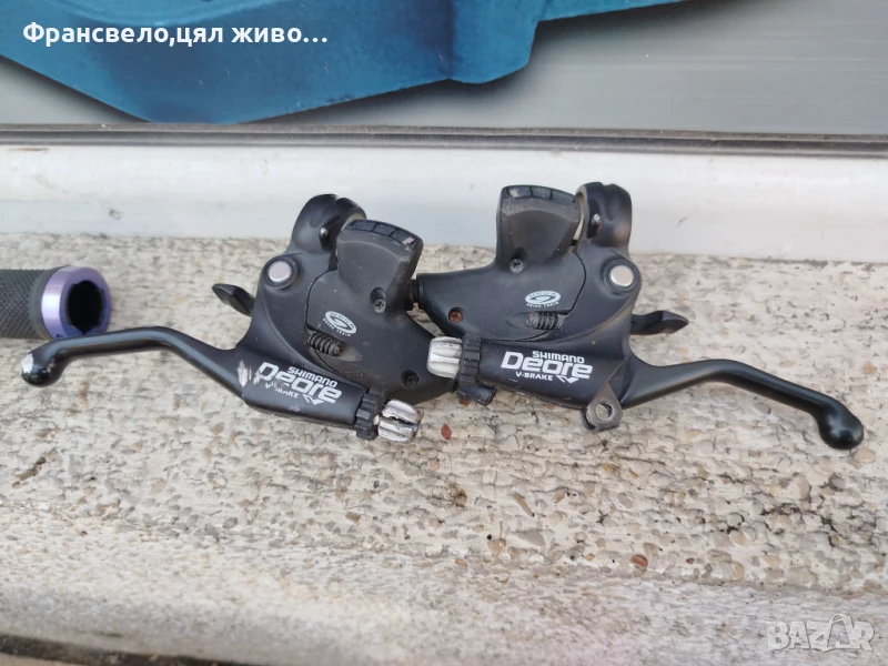 Комбинирани команди 27 скорости за велосипед колело Shimano deore , снимка 1