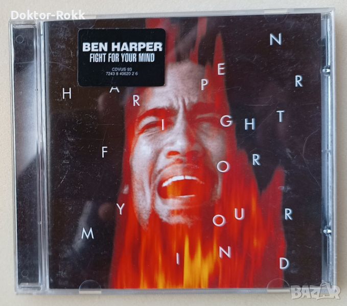 Ben Harper – Fight For Your Mind (1995, CD), снимка 1