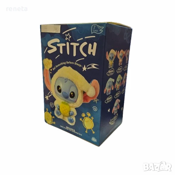 Играчка Labubu, Тип Стич, Плюшено, 17 см, снимка 1