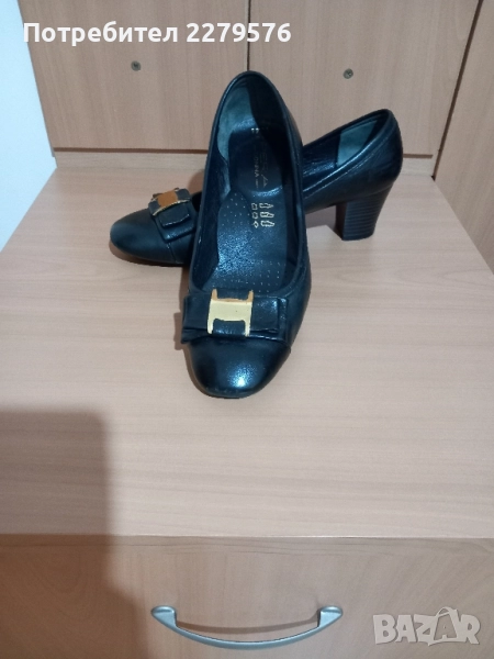 Дамски обувки от естествена кожа, н. 36, снимка 1