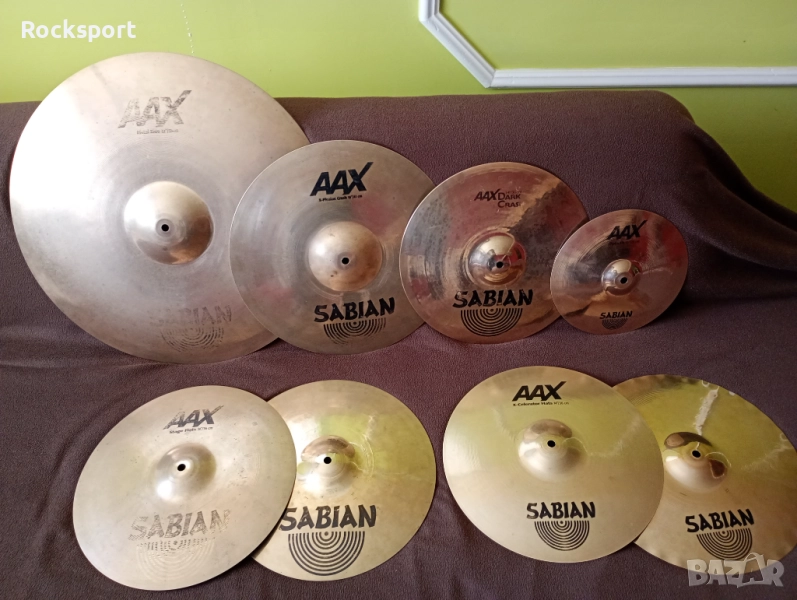 Sabian AAX Cymbal set & Hats, снимка 1