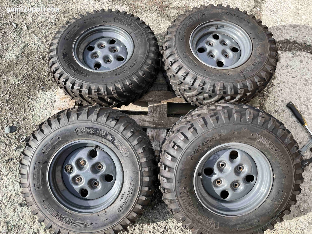 12 цола джанти 4х114,3 Arctic Cat ATV 4х4 25х8/12 25х10/12 AT-108, снимка 1