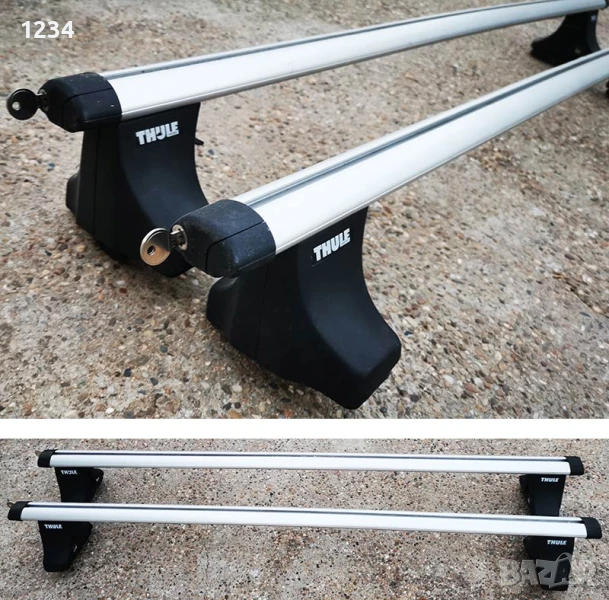 Багажник напречни греди THULE за AUDI A3 2003-2012 и A3 Sportback, снимка 1