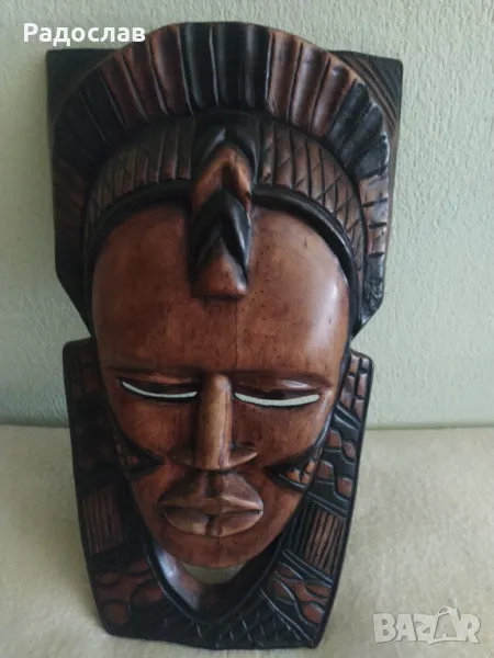 голяма африканска маска, снимка 1
