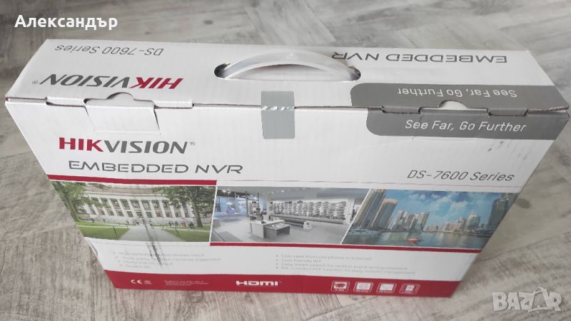 8-Канален NVR HIKVISION DS-7608NI-K2/8P 8Mpx PoE , снимка 1