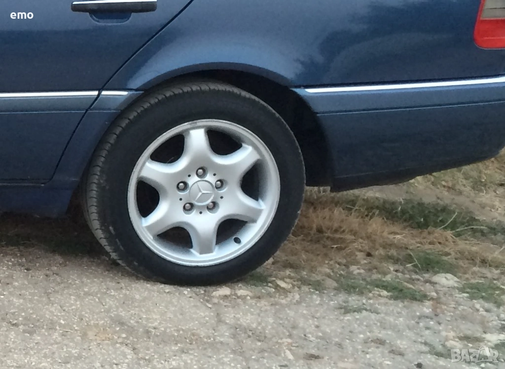 оригинални джанти за мерцедес 16 със летни гуми мишелин, снимка 1