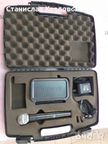 Оригинален безжичен микрофон Shure PGX4SM58