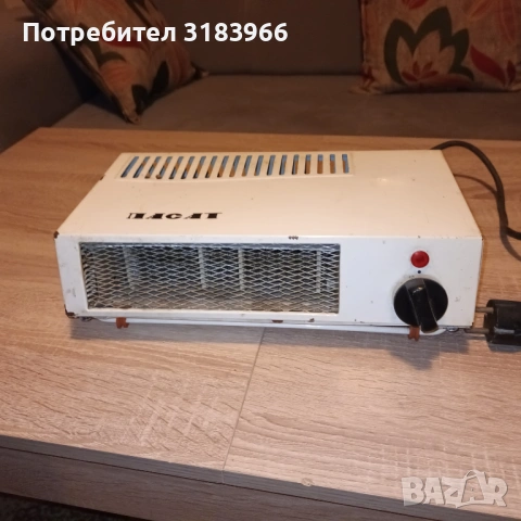 електрическа  вентилаторна печка пасат ., снимка 8 - Отоплителни печки - 53500883