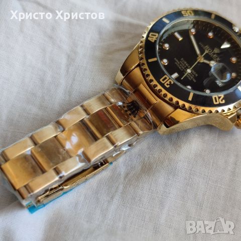 Мъжки луксозен часовник Rolex Submariner 41 mm 126618LN Yellow Gold Black Dial , снимка 10 - Мъжки - 45506334