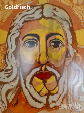 ❤️ Икона на Исус Христос 54 / 74см. , снимка 2 - Икони - 45586673