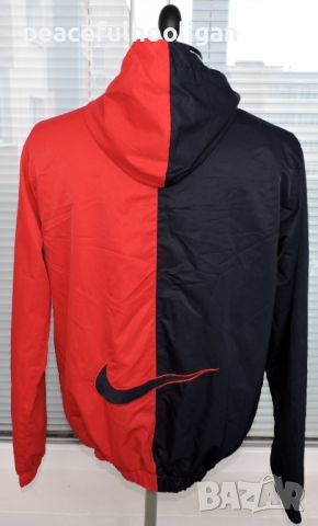 Nike Mens Colourblock Hoodie - страхотен мъжки суичър с качулка размер L , снимка 9 - Суичъри - 45268494