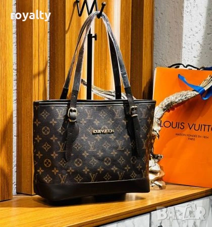 Louis Vuitton Нова Дамска Кожена Чанта Луи Витон 