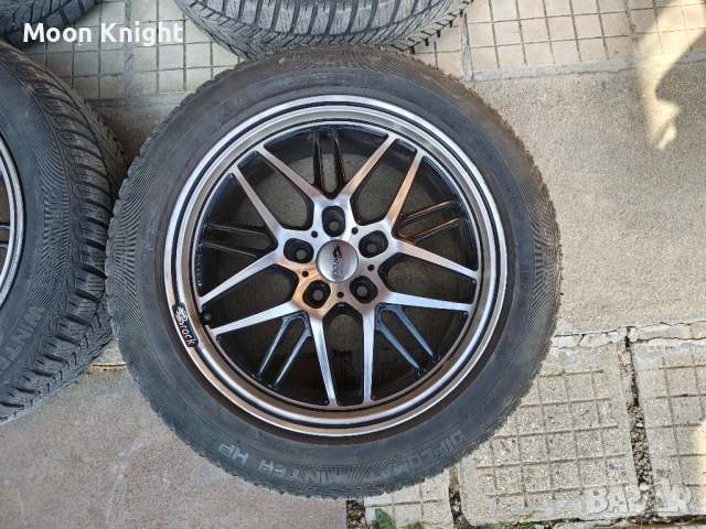 17 Джанти Brock 5x112 ET45 7.5J 66.6, снимка 4 - Гуми и джанти - 53837730