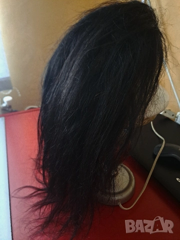 Перука естествена коса , снимка 2 - Аксесоари за коса - 54110673